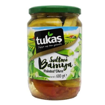 Bamia okra zielona w zalewie