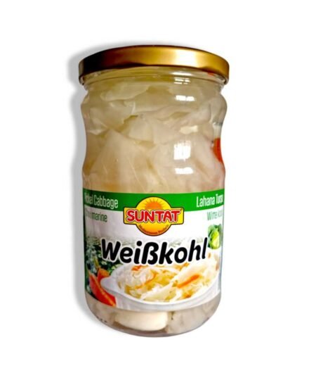 Kapusta biała marynowana śródziemnomorska