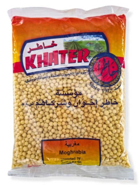 Moghrabieh (mograbie) gruby kuskus z pszenicy