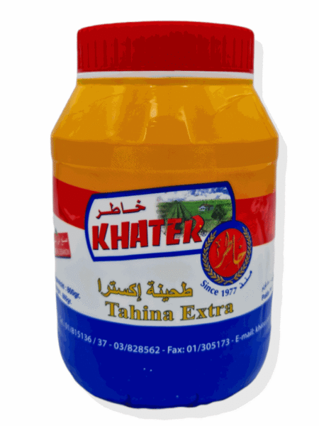 arabska pasta z sezamu, czyli tahini zamknięta w wygodnej plastikowej butelce