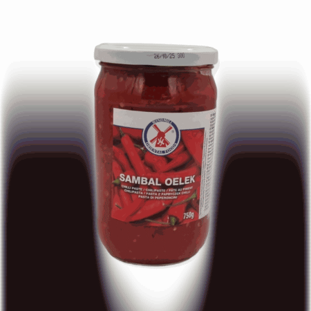 sambal oelek, czyli ostra pasta z chilli, często wykorzystywana w kuchniach orientalnych