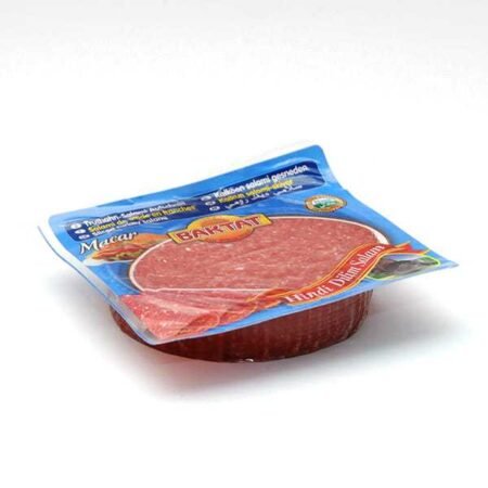Salami z indyka i wołowiny w plastrach